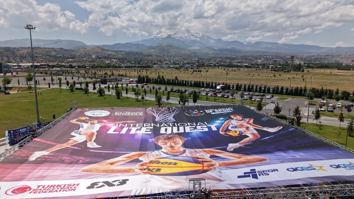 Lite Quest 3×3 Uluslararası Basketbol Turnuvası Kayseri’de başladı