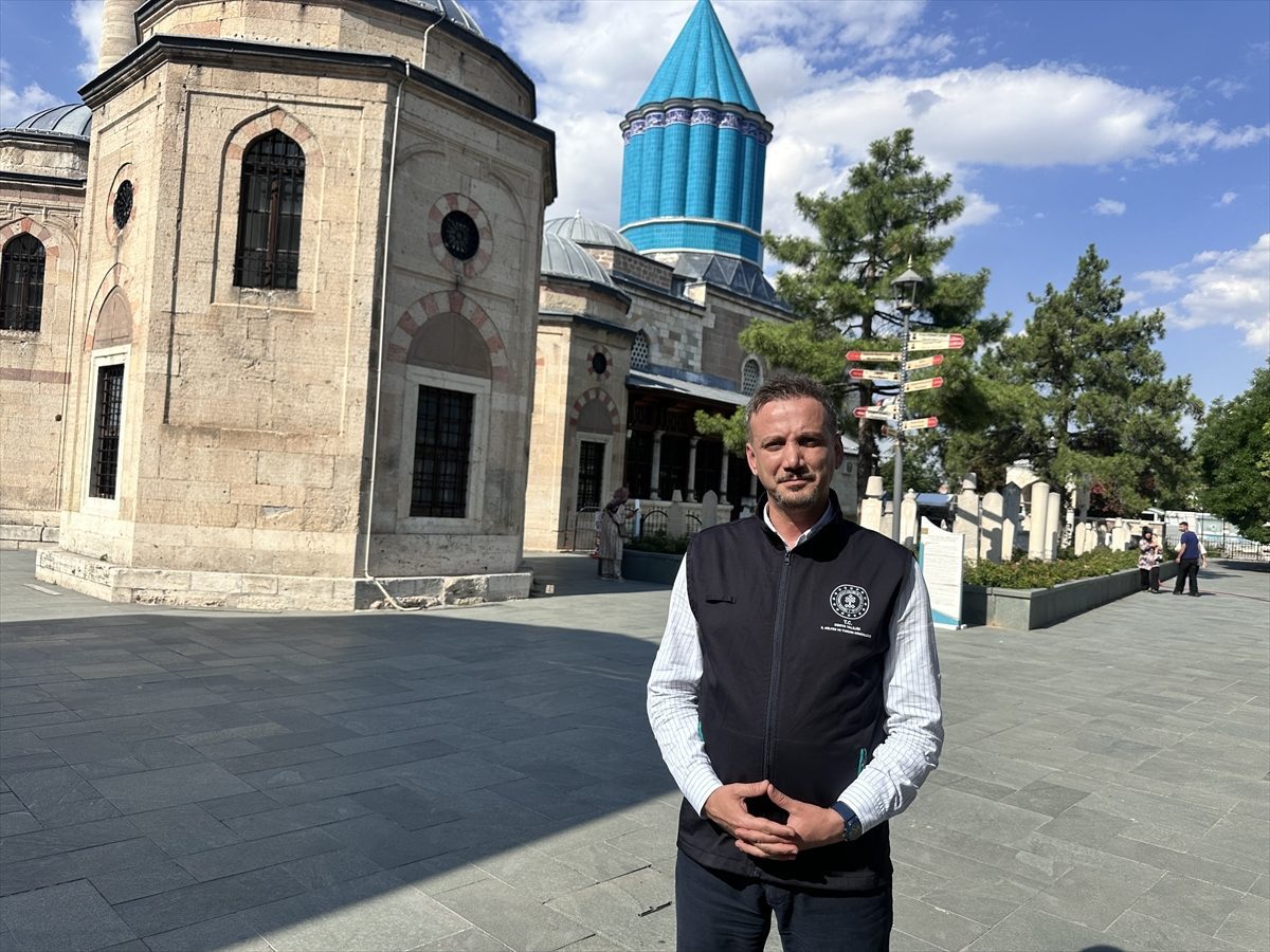 Mevlana Müzesi yılın ilk yarısında 1 milyon 442 bin 502 ziyaretçiyi ağırladı