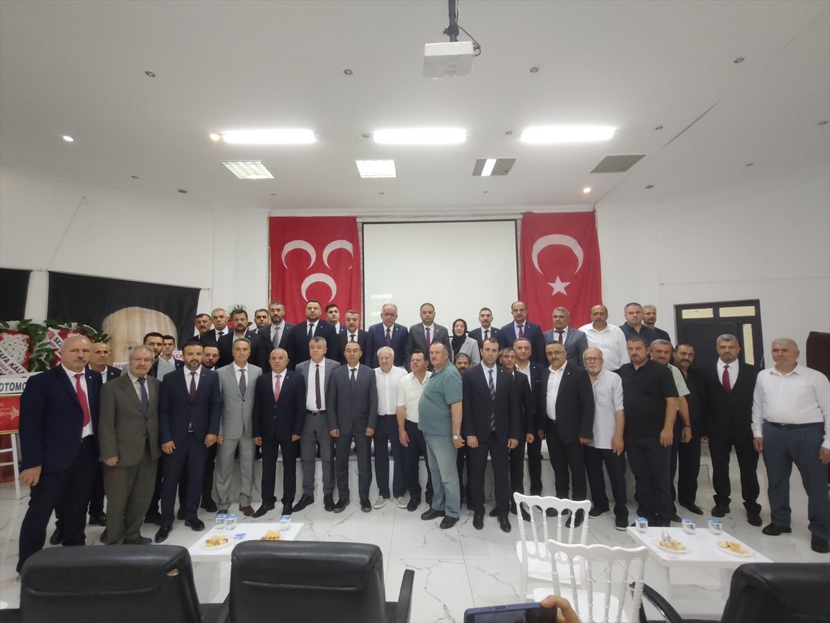 MHP Genel Başkan Yardımcısı Kalaycı, partisinin Bozkır İlçe Başkanlığı Kongresi’nde konuştu:
