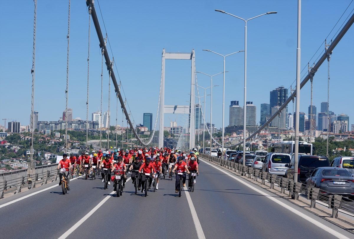 15 Temmuz Bisiklet Turu, İstanbul’da düzenlendi
