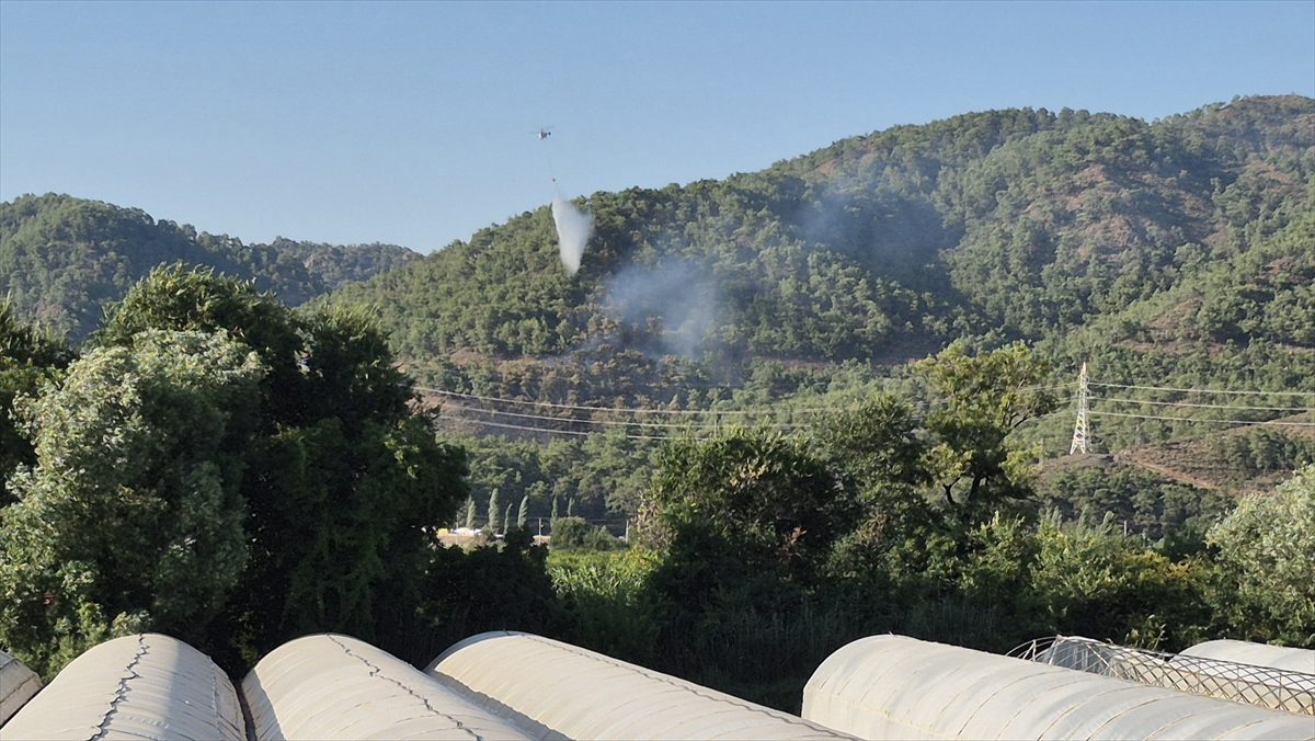Ortaca’da ormanlık alanda çıkan yangın kontrol altına alındı