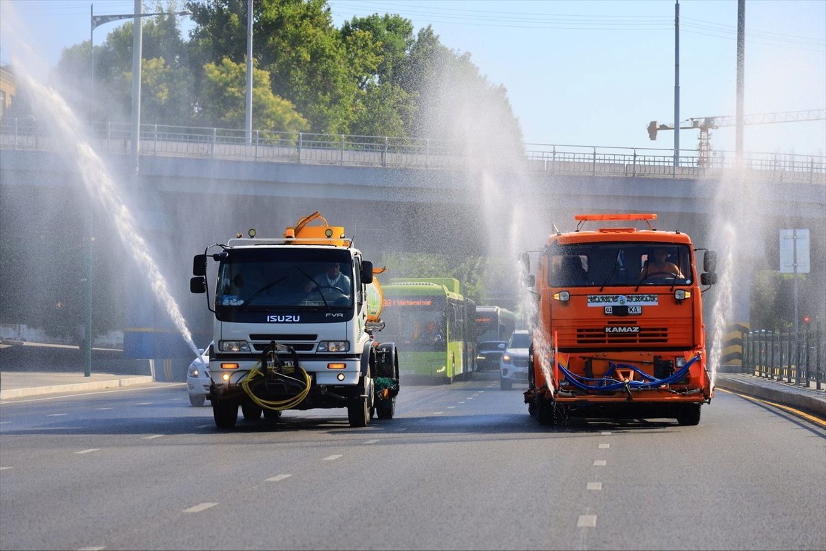 Özbekistan’da “çilla” sıcakları hayatı zorluyor
