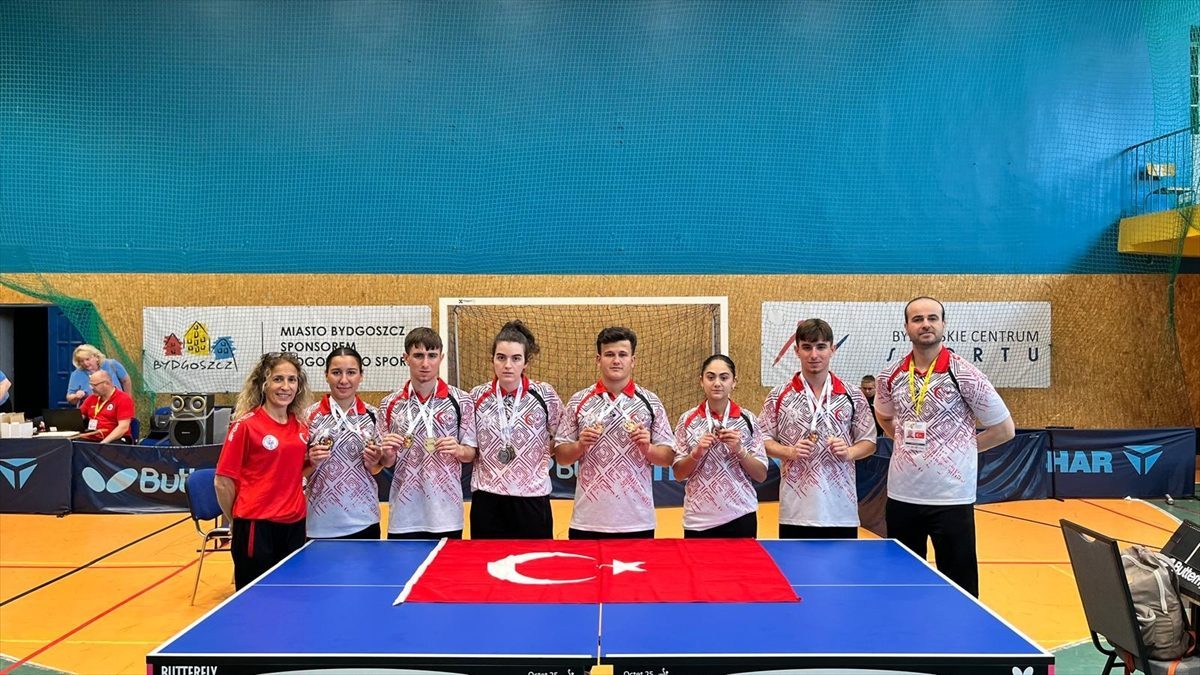 Özel sporcular, VIRTUS Avrupa Yaz Oyunları’nda 9 madalya kazandı
