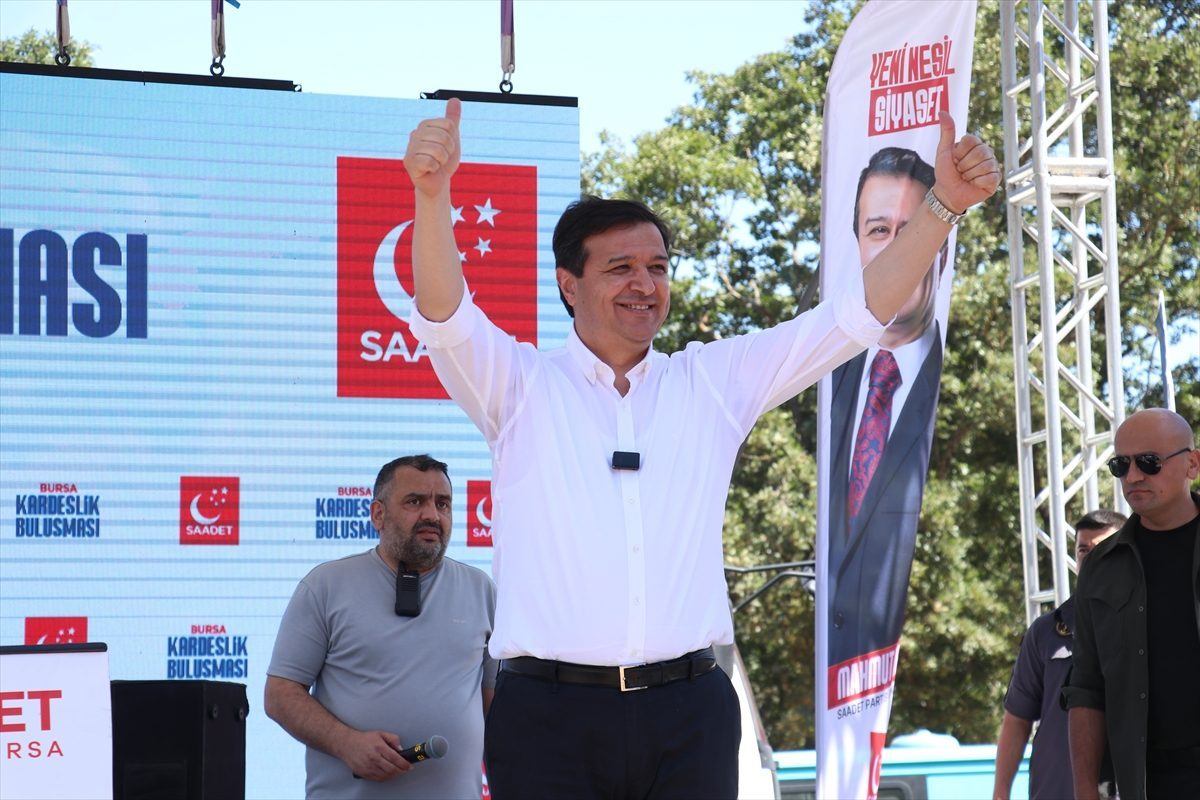 Saadet Partisi Genel Başkanı Arıkan, Bursa’da “Kardeşlik Buluşması” programına katıldı:
