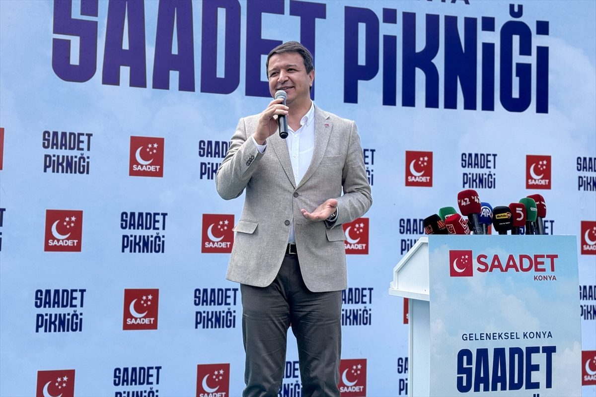 Saadet Partisi Genel Başkanı Arıkan, Konya’da partisinin geleneksel pikniğine katıldı
