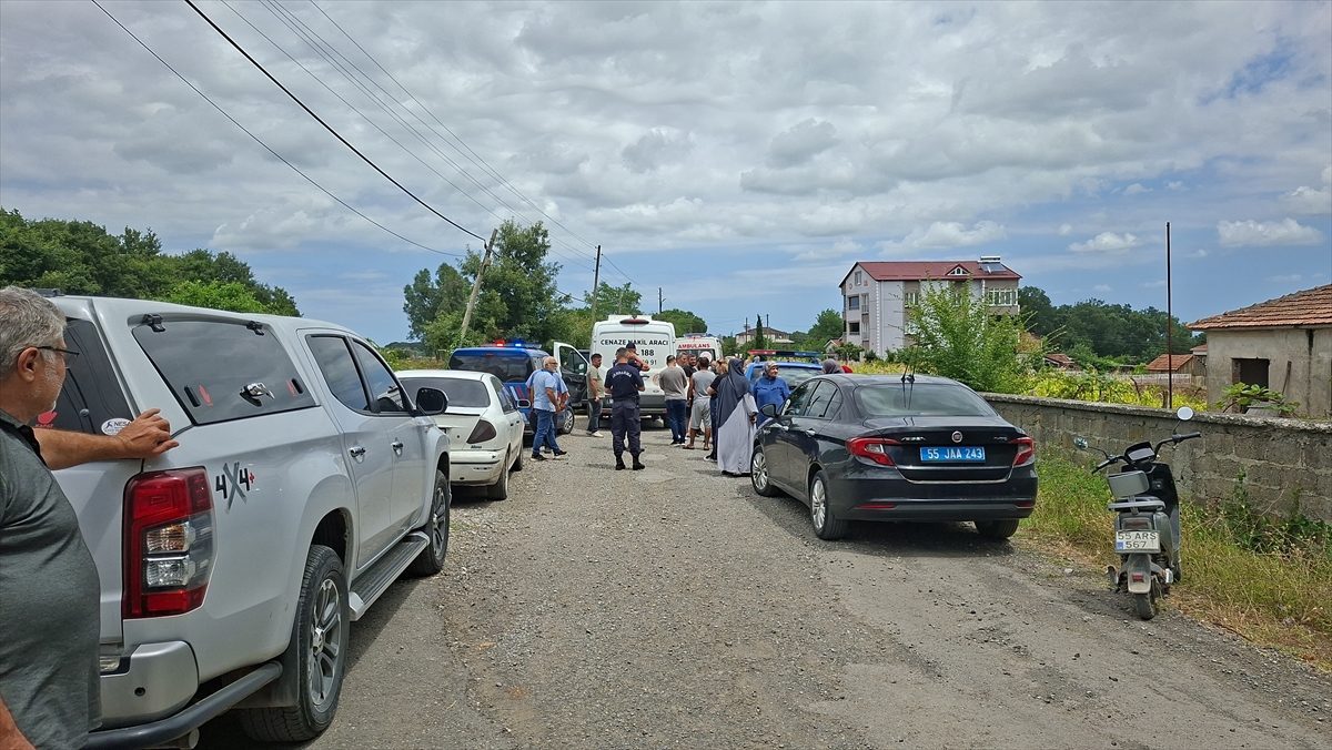 Samsun’da bahçede yaktığı ateşin içinde kalan kadın öldü