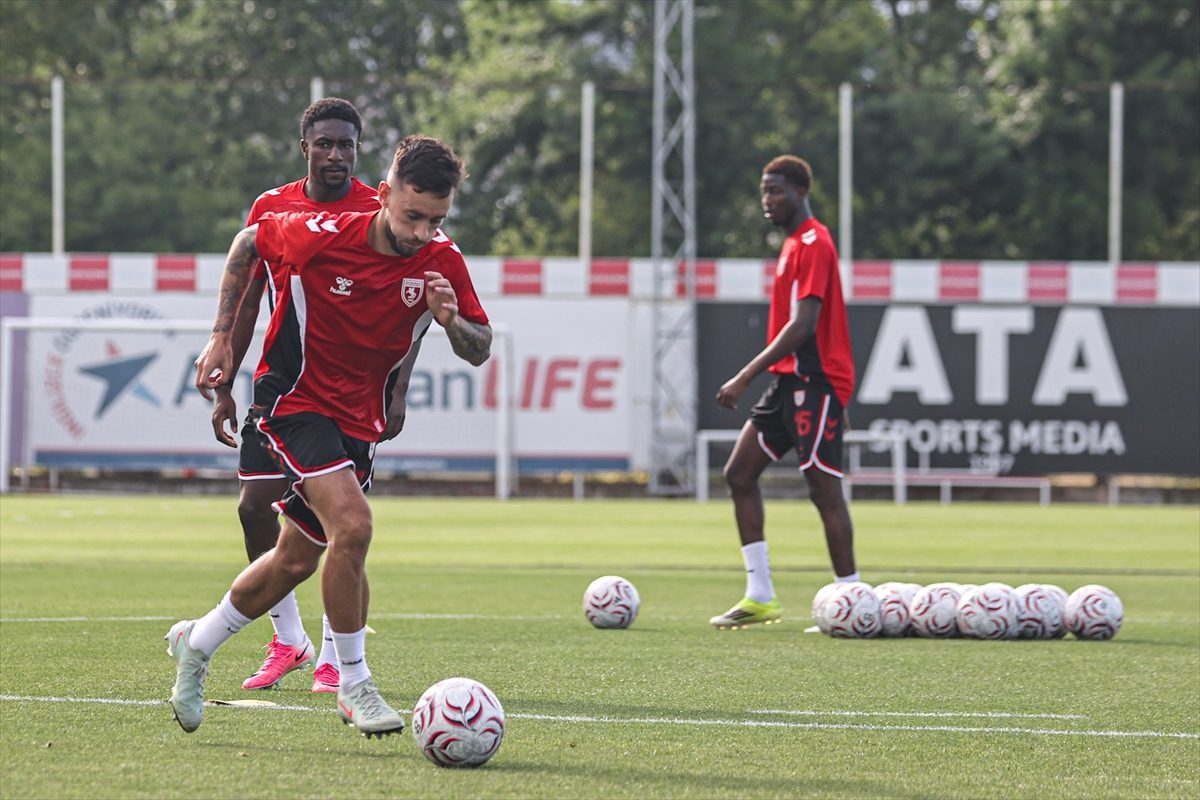 Samsunspor, yeni sezon hazırlıklarını sürdürdü