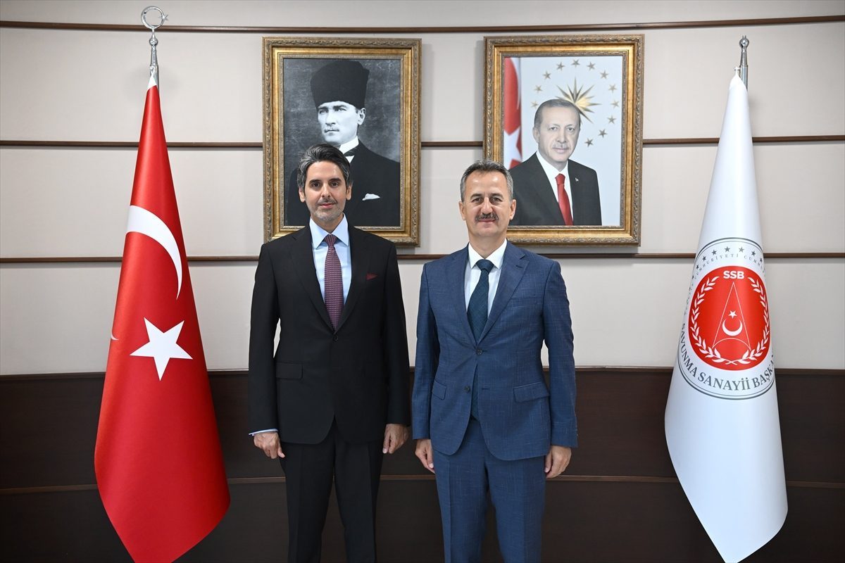Savunma Sanayii Başkanı Görgün, Katar’ın Ankara Büyükelçisi Al-Henzab ile görüştü