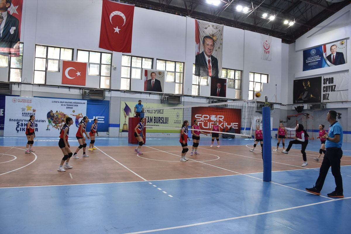 Şırnak’ta Anadolu Yıldızlar Ligi Voleybol Grup Müsabakaları sona erdi