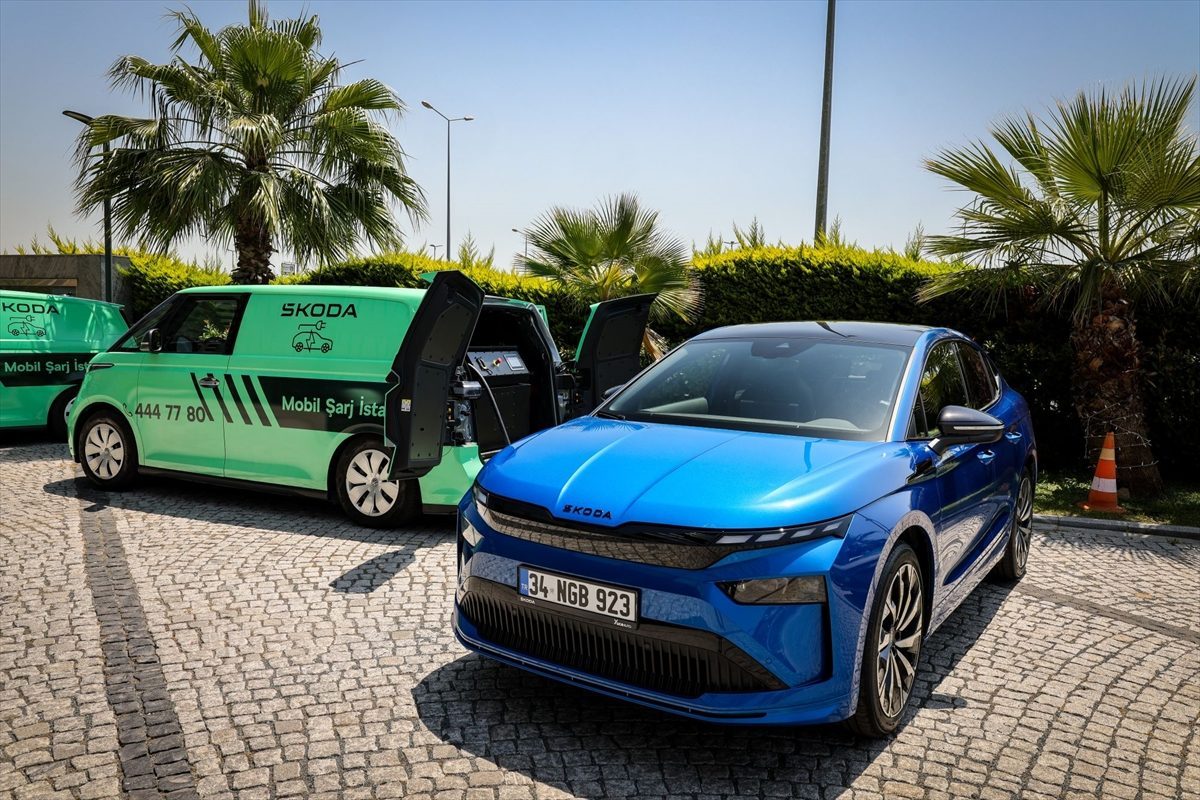 Skoda’dan mobil şarj istasyonlarıyla yılın ilk 6 ayında 1070 elektrikli araca destek