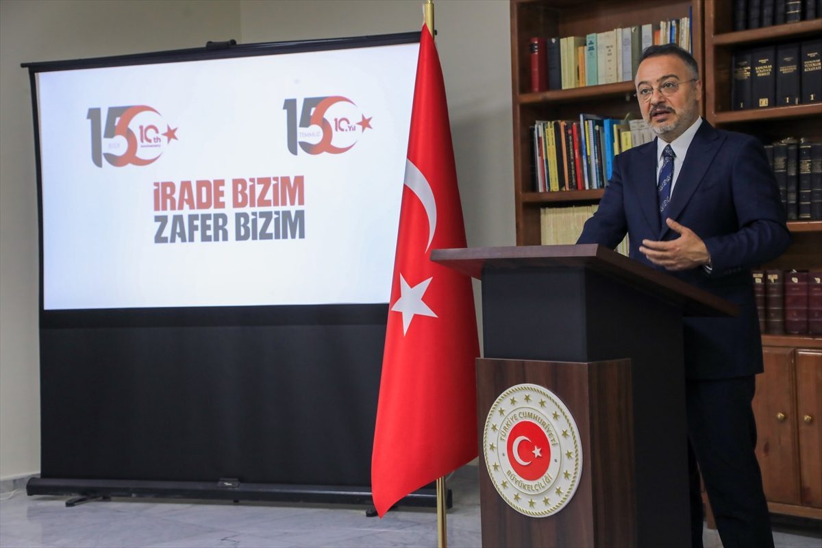 Suriye’de 15 Temmuz Demokrasi ve Milli Birlik Günü anma etkinliği düzenlendi
