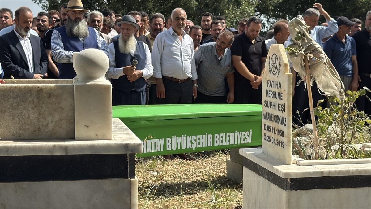 Suudi Arabistan’da yangında ölen 4 Türk vatandaşının cenazeleri Hatay’da defnedildi