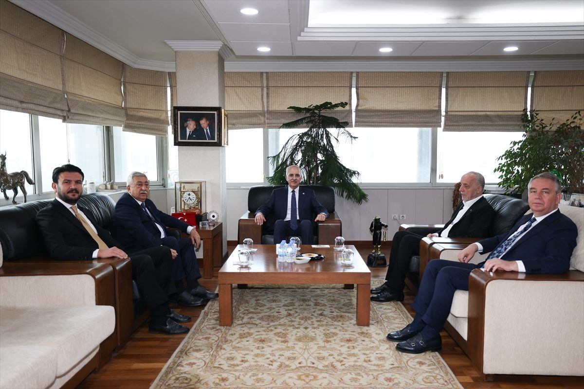 TBMM Başkanı Kurtulmuş, TESK’i ziyaret etti
