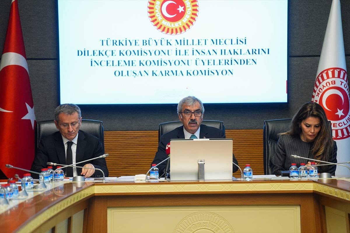 TBMM Dilekçe ile İnsan Haklarını İnceleme Karma Komisyonu toplandı