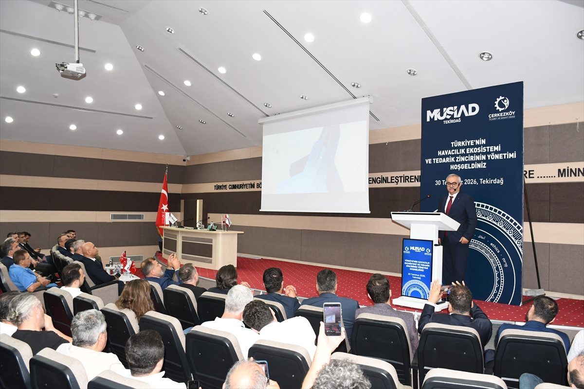 Tekirdağ’da “Türkiye’nin Havacılık Ekosistemi ve Tedarik Zincirinin Yönetimi” konferansı düzenlendi