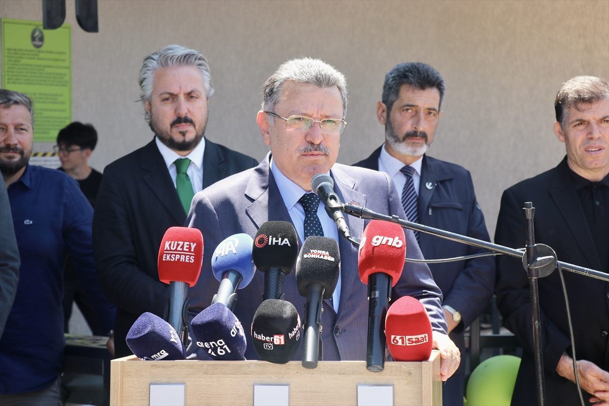 Trabzon’da 850 metrelik dağ kızağı tesisi hizmete başladı