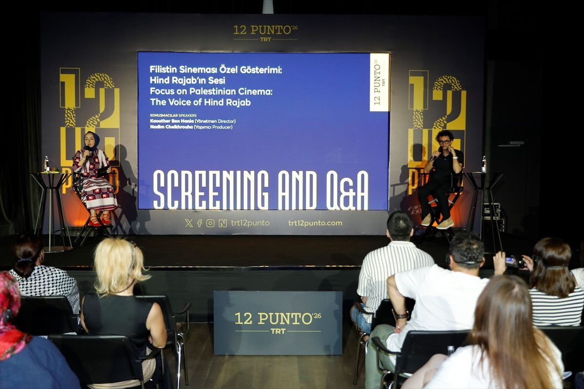 TRT 12 Punto’da “Hind Rajab’ın Sesi” filminin yapım süreci anlatıldı