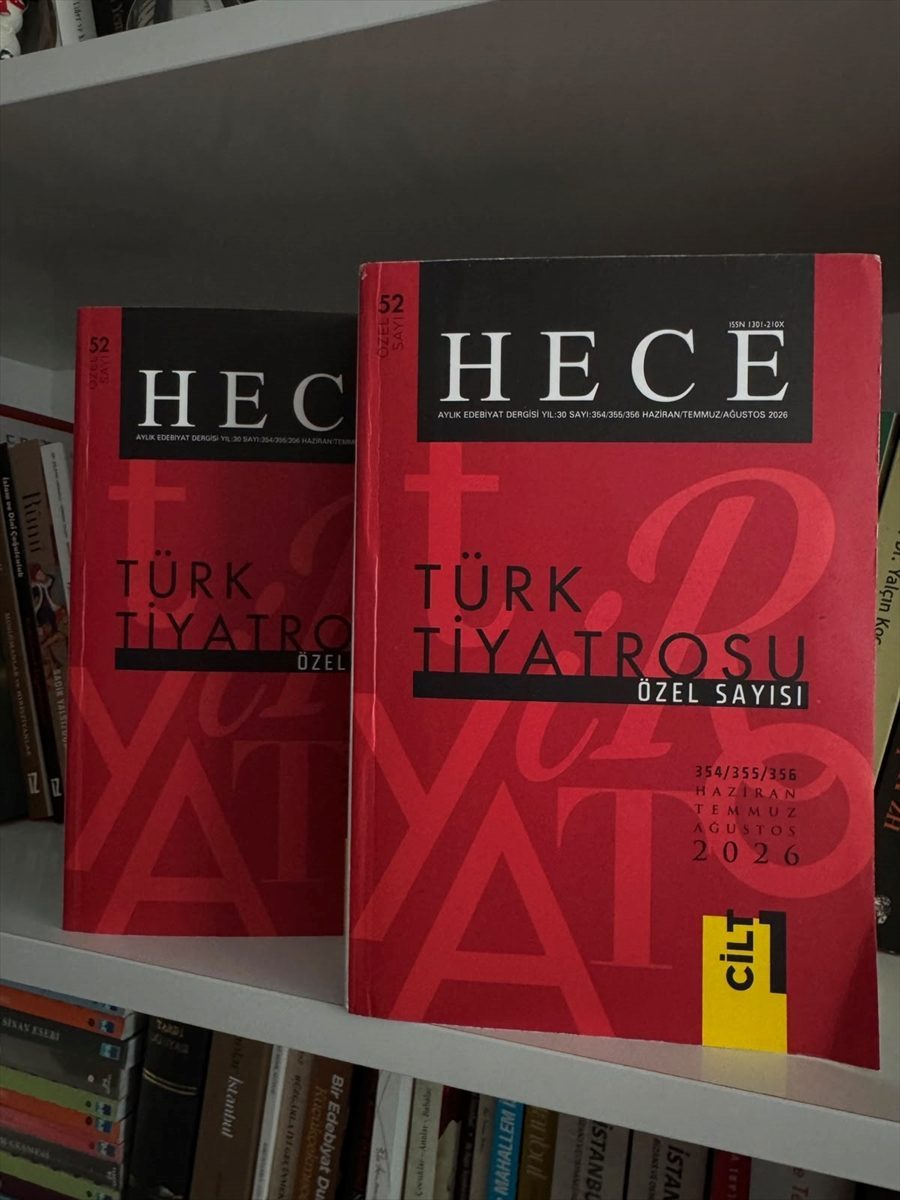 Türk tiyatrosunun geçmişi ve bugünü “Hece” özel sayısında mercek altına alınıyor