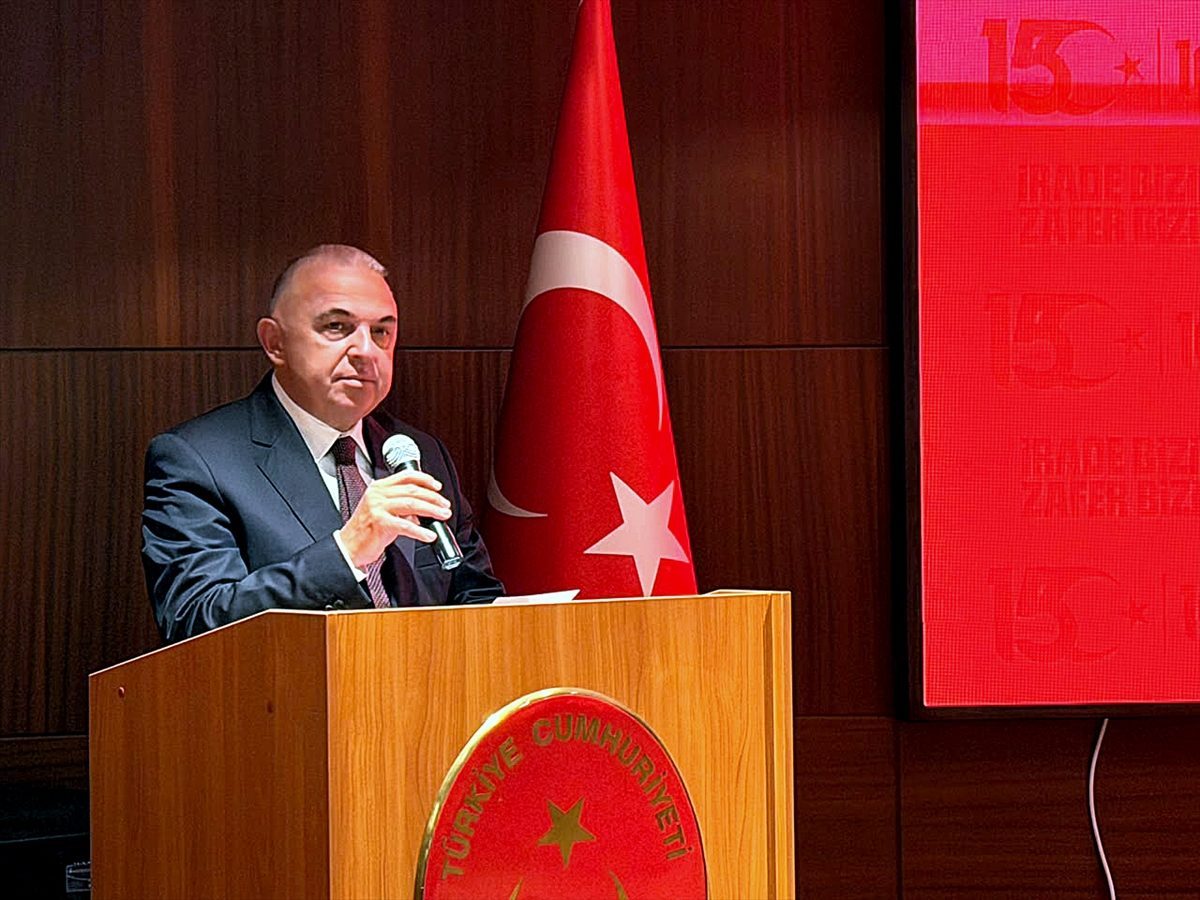 Türkiye’nin Bişkek Büyükelçiliği’nde 15 Temmuz şehitleri anıldı