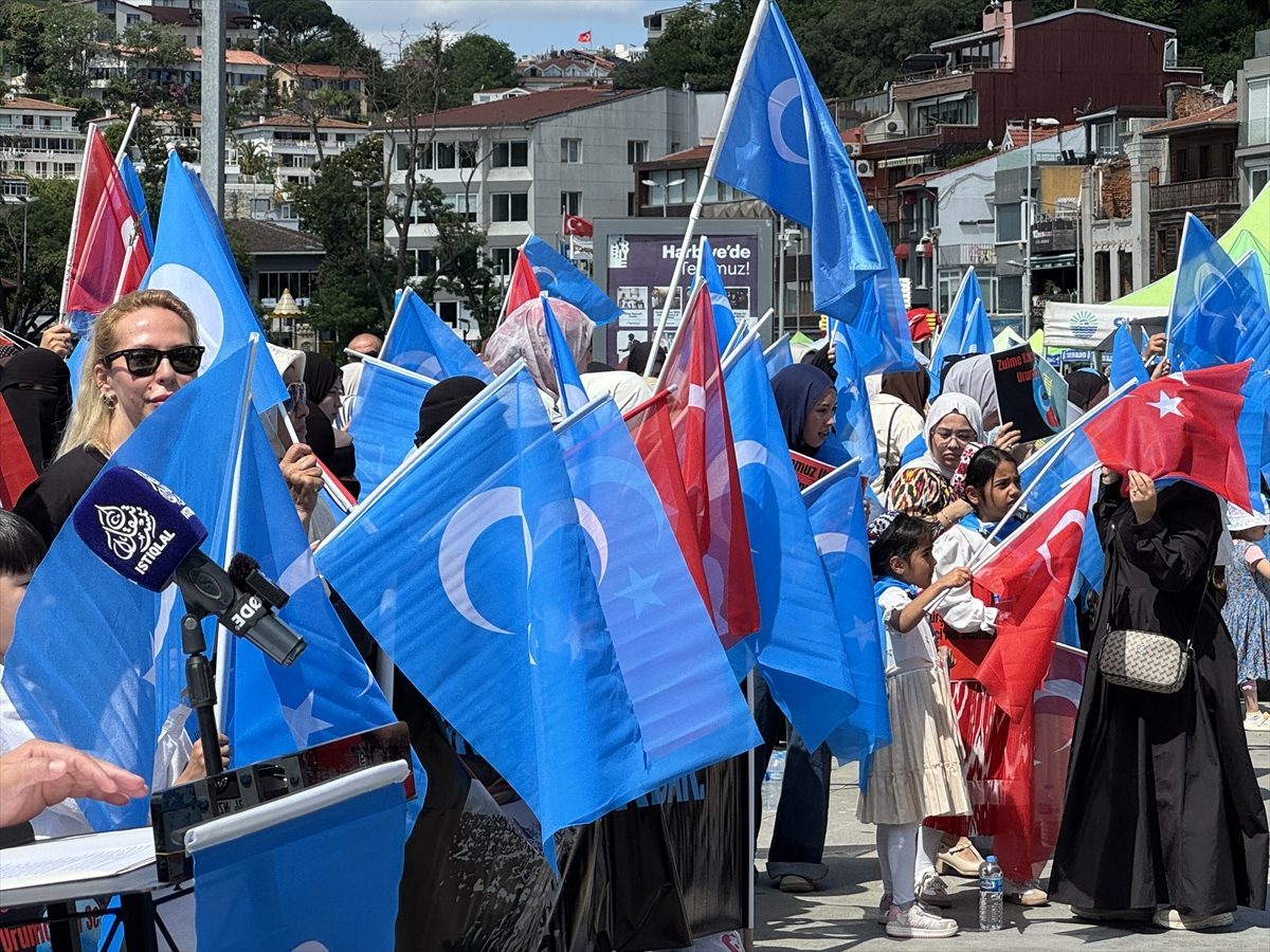 Urumçi olaylarına ilişkin İstanbul’da basın açıklaması yapıldı
