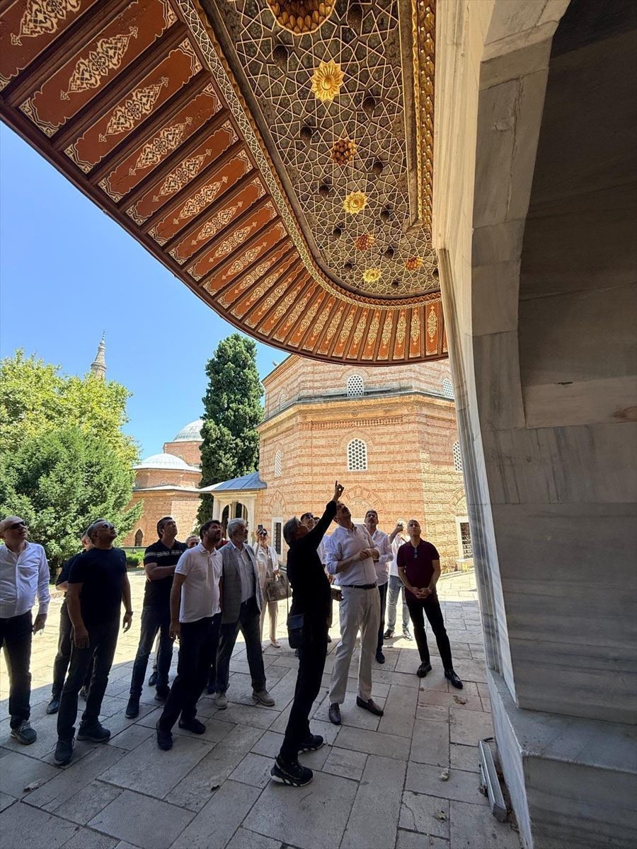 Vakıflar Genel Müdürü Aksu, Bursa ve Bilecik’teki vakıf kültür varlıklarını ziyaret etti
