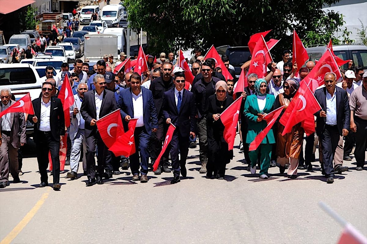 Van’da Sündüz Yaylası’nda şehit edilen 24 kişi için anma tören düzenlendi