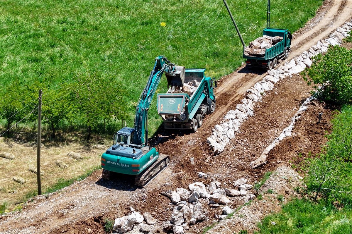 Van’da taşkınların önlenmesi için dereler ıslah edildi, 10 kilometre taş tahkimatı yapıldı