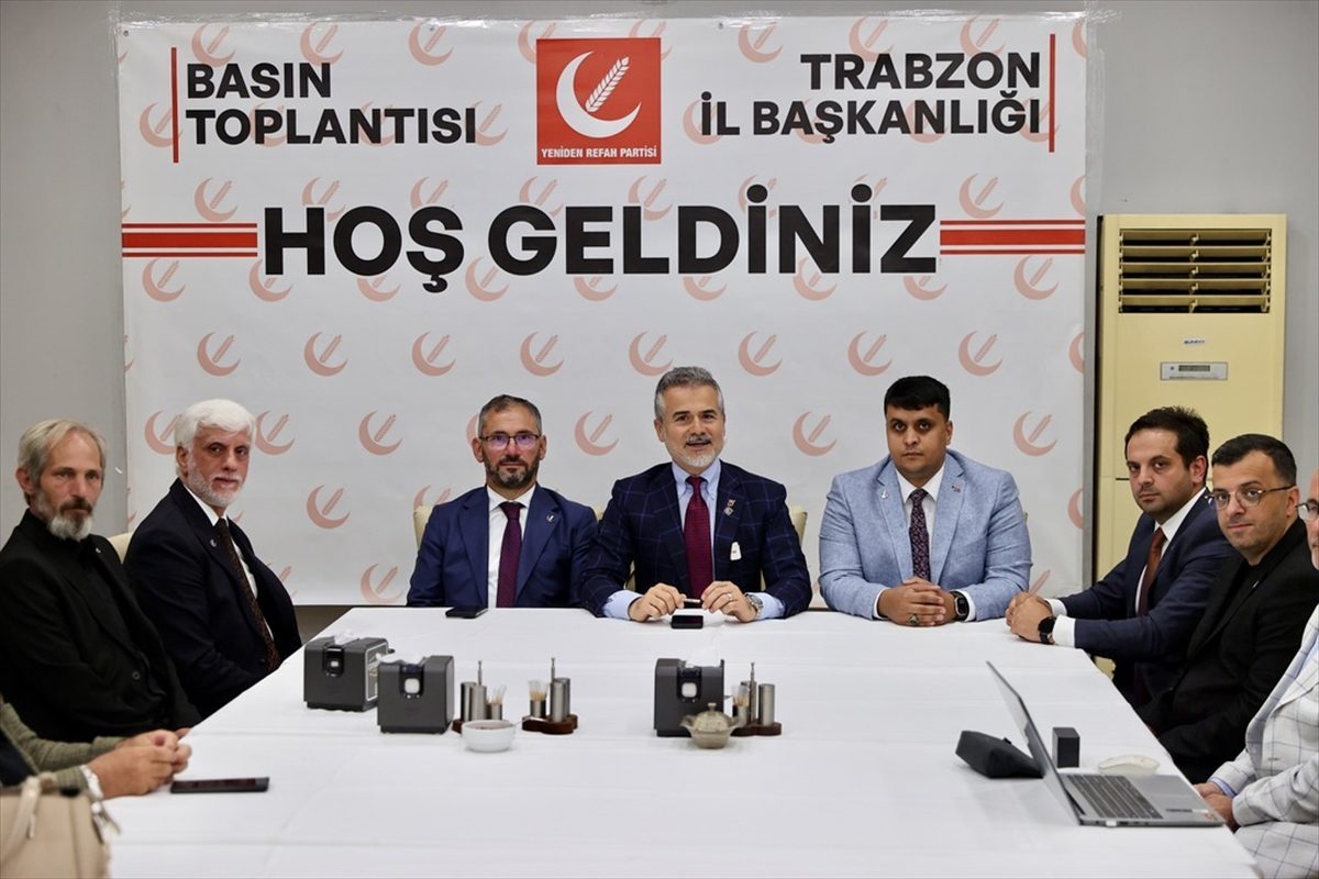 Yeniden Refah Partisi Genel Başkan Yardımcısı Kılıç, Trabzon’da konuştu: