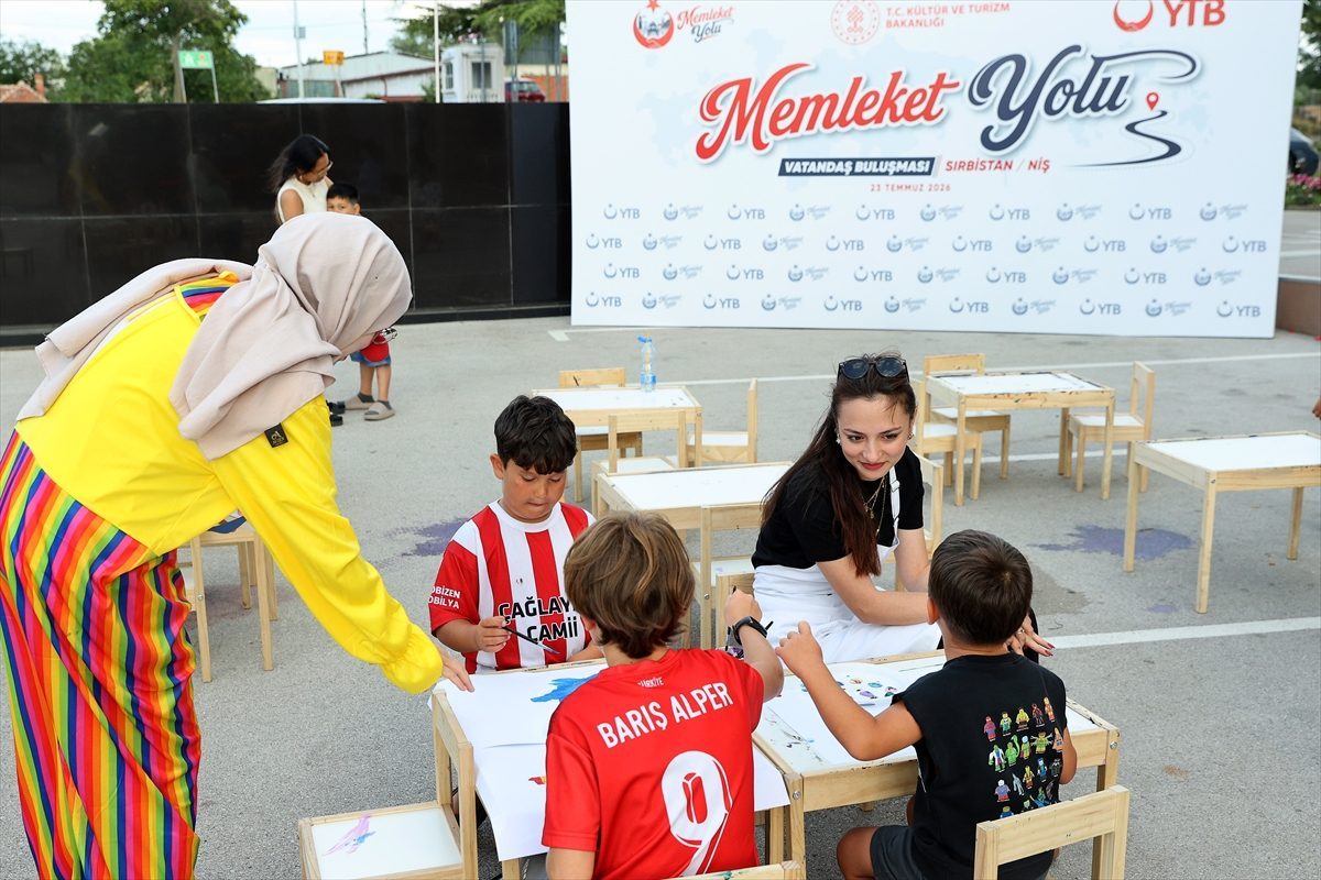 YTB Başkanı Turus, “Memleket Yolu” etkinliği kapsamında Sırbistan’da vatandaşlarla buluştu