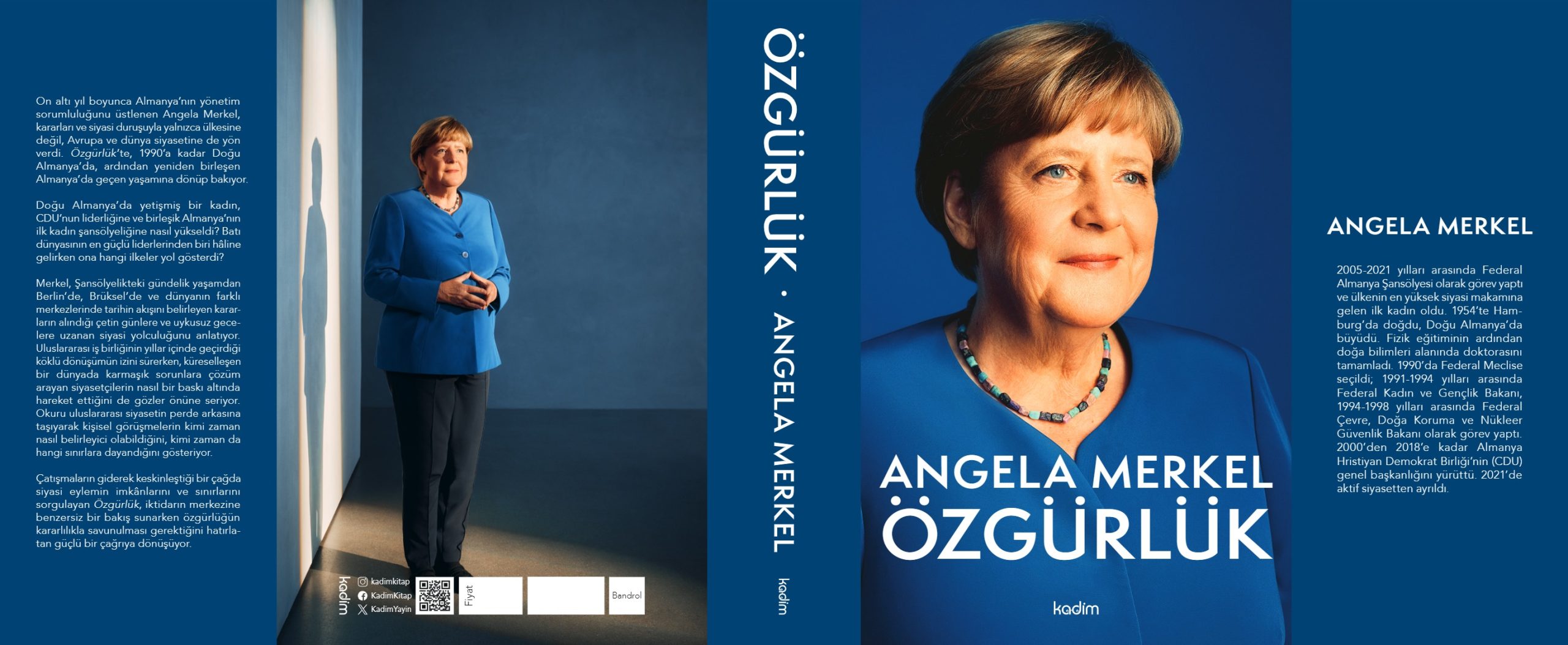 On altı yıllık şansölyelik döneminin perde arkasını anlatan kitap ön siparişe açıldı