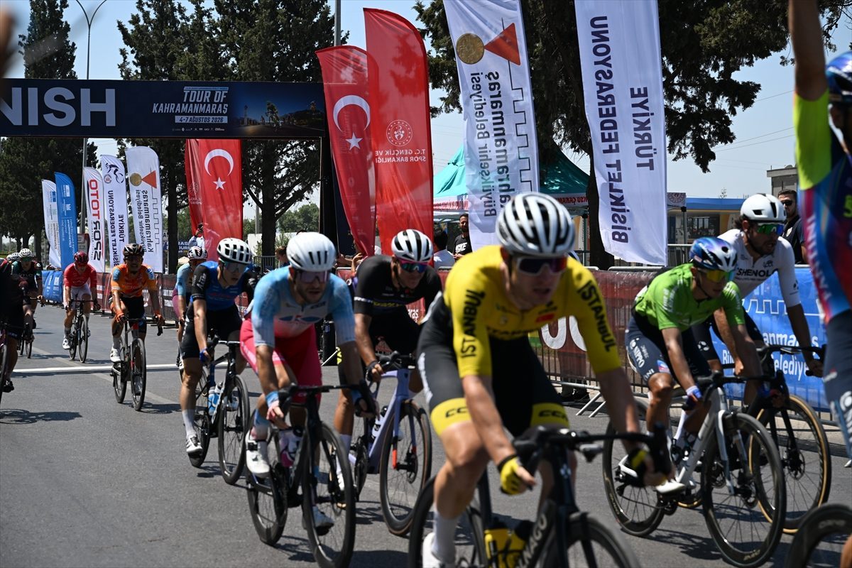 3. Uluslararası Kahramanmaraş Bisiklet Yarışı tamamlandı