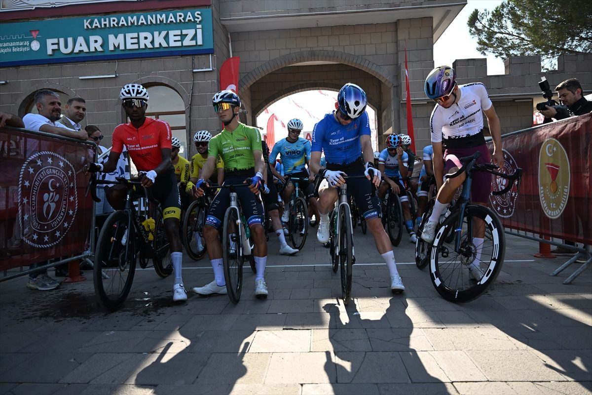 3. Uluslararası Kahramanmaraş Bisiklet Yarışı’nın ikinci etabı tamamlandı
