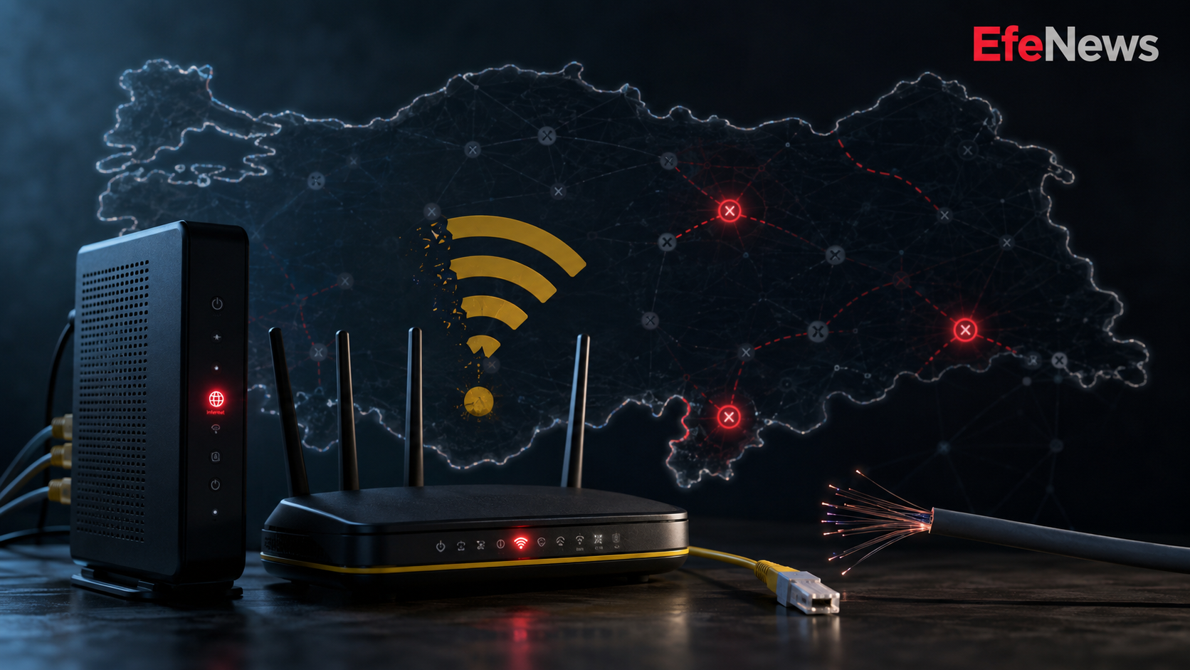 TurkNet’te Türkiye Genelinde Erişim Sorunu: İnternet Hizmeti Kesildi