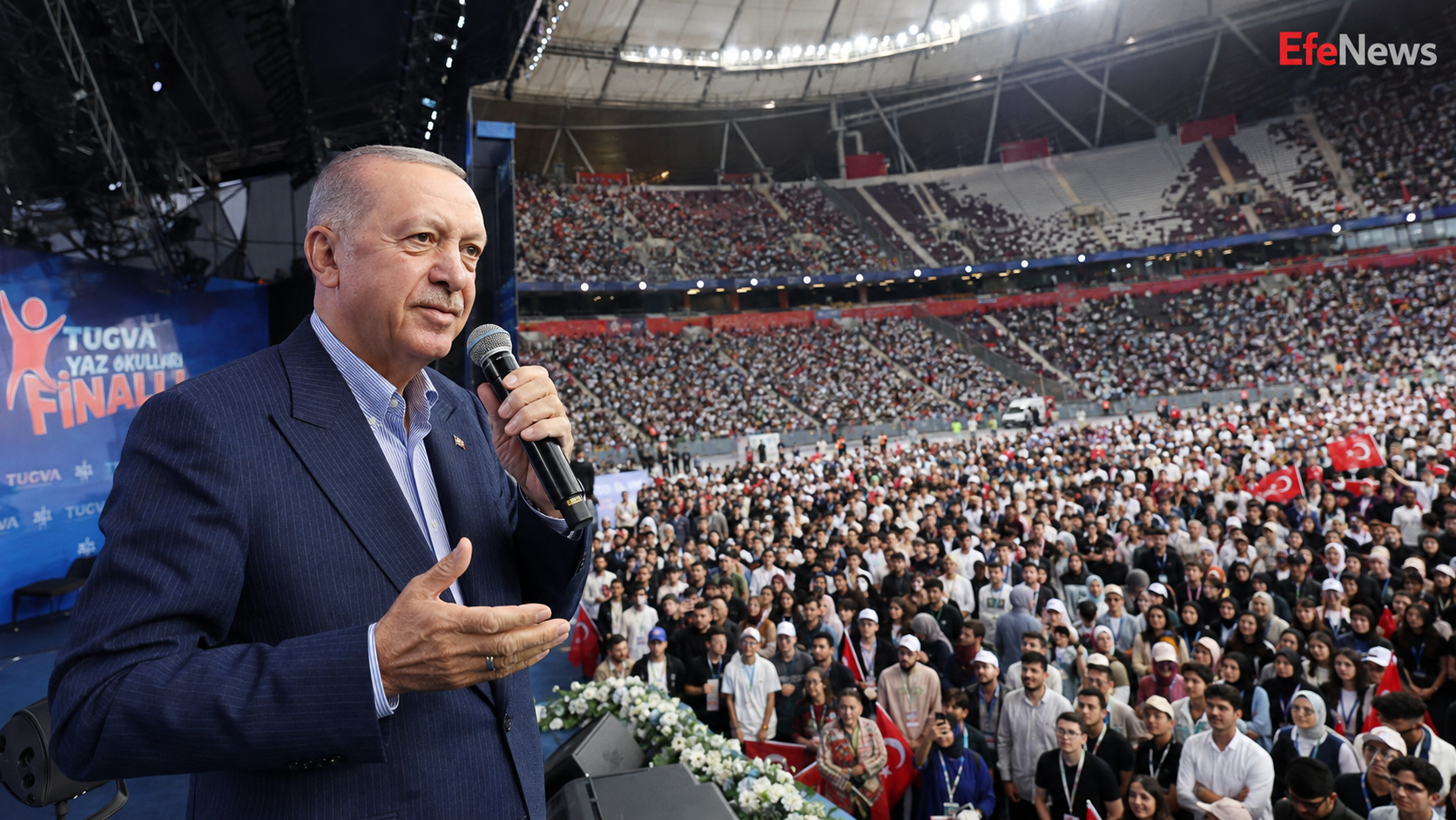 Erdoğan TÜGVA Finalinde Konuştu: “Gençlik En Büyük Güç Kaynağımız”