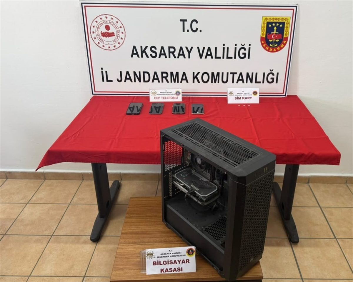 Aksaray’da yasa dışı bahis operasyonunda yakalanan şüpheli tutuklandı