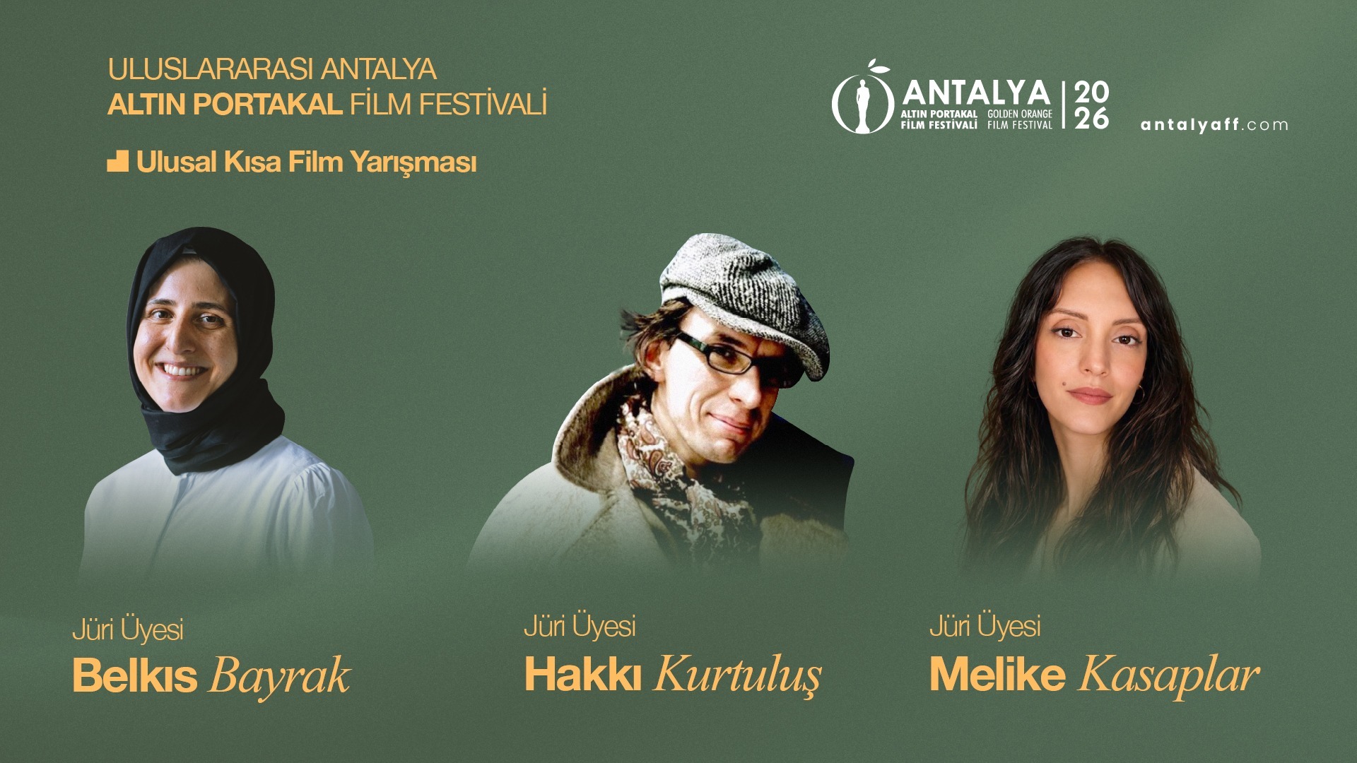 Antalya Altın Portakal Film Festivali’nde kısa film jürisi belli oldu
