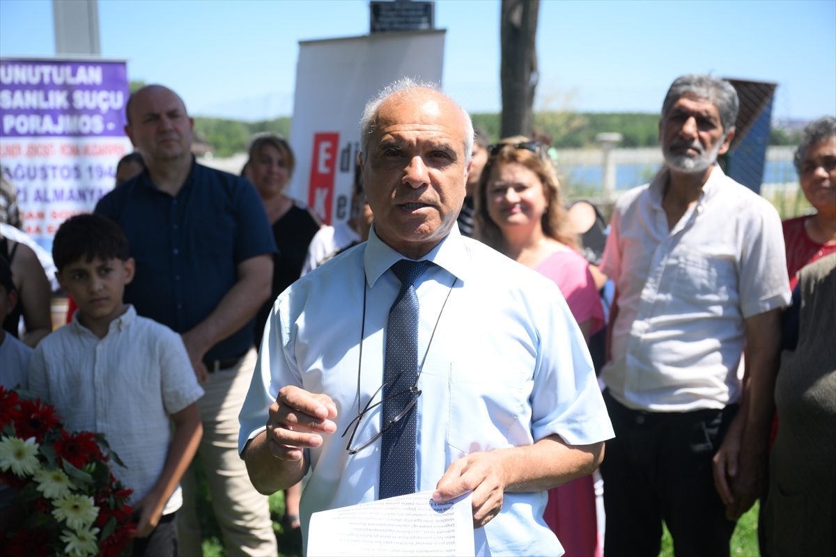 Auschwitz kampında hayatını kaybeden Romanlar Edirne’de anıldı