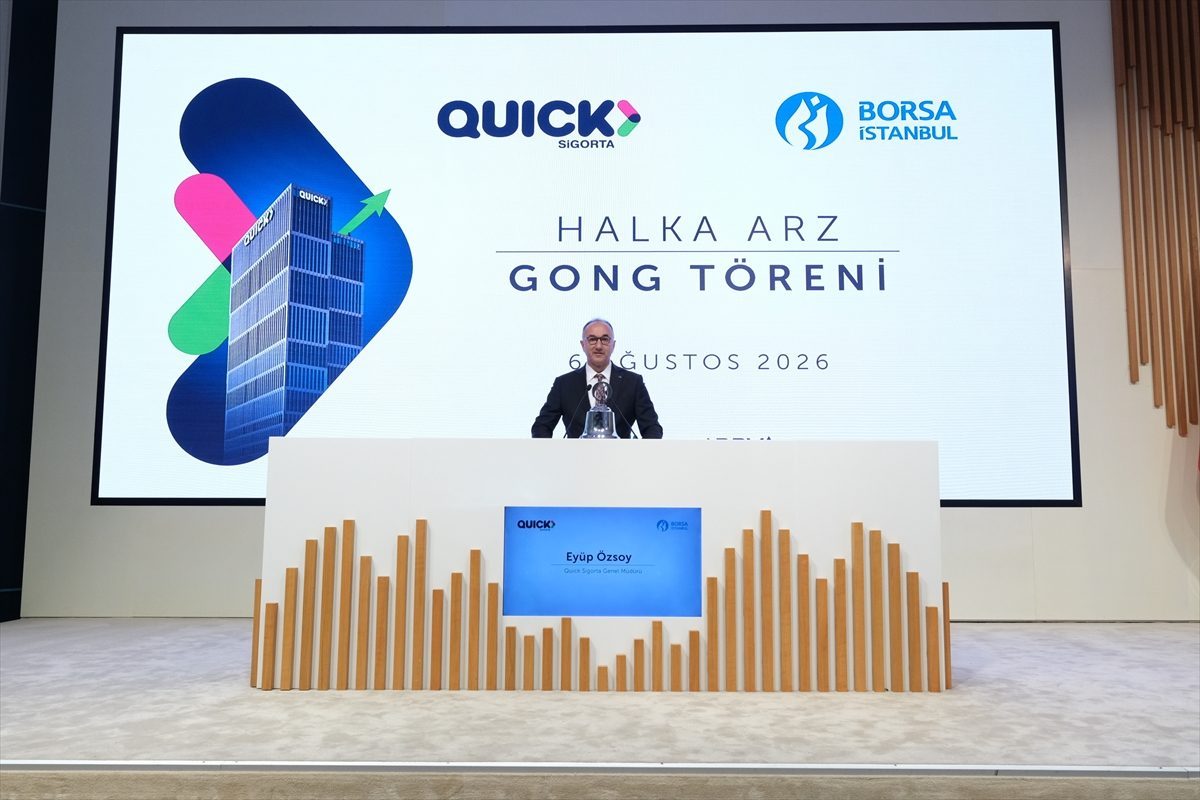 Borsa İstanbul’da gong Quick Sigorta için çaldı