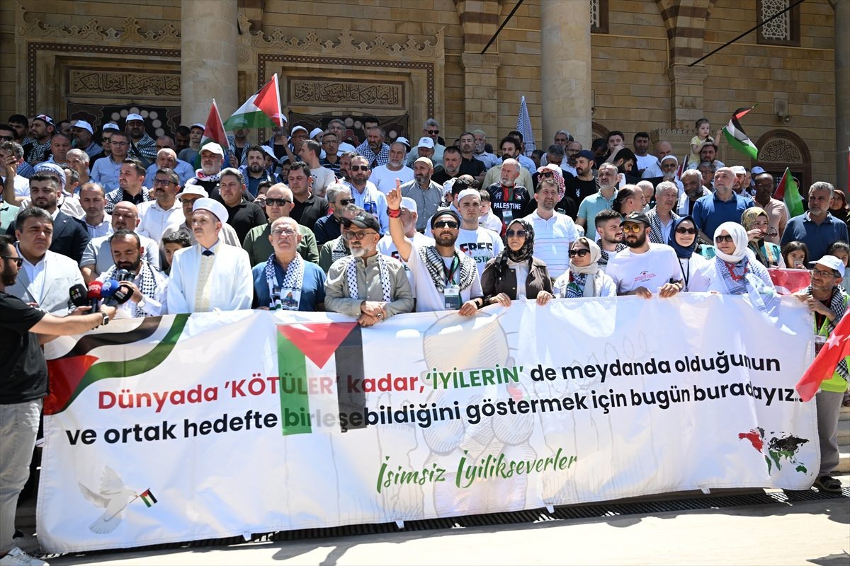 Bosna-Hersek’ten yola çıkan “Filistin Konvoyu” Kahramanmaraş’a ulaştı