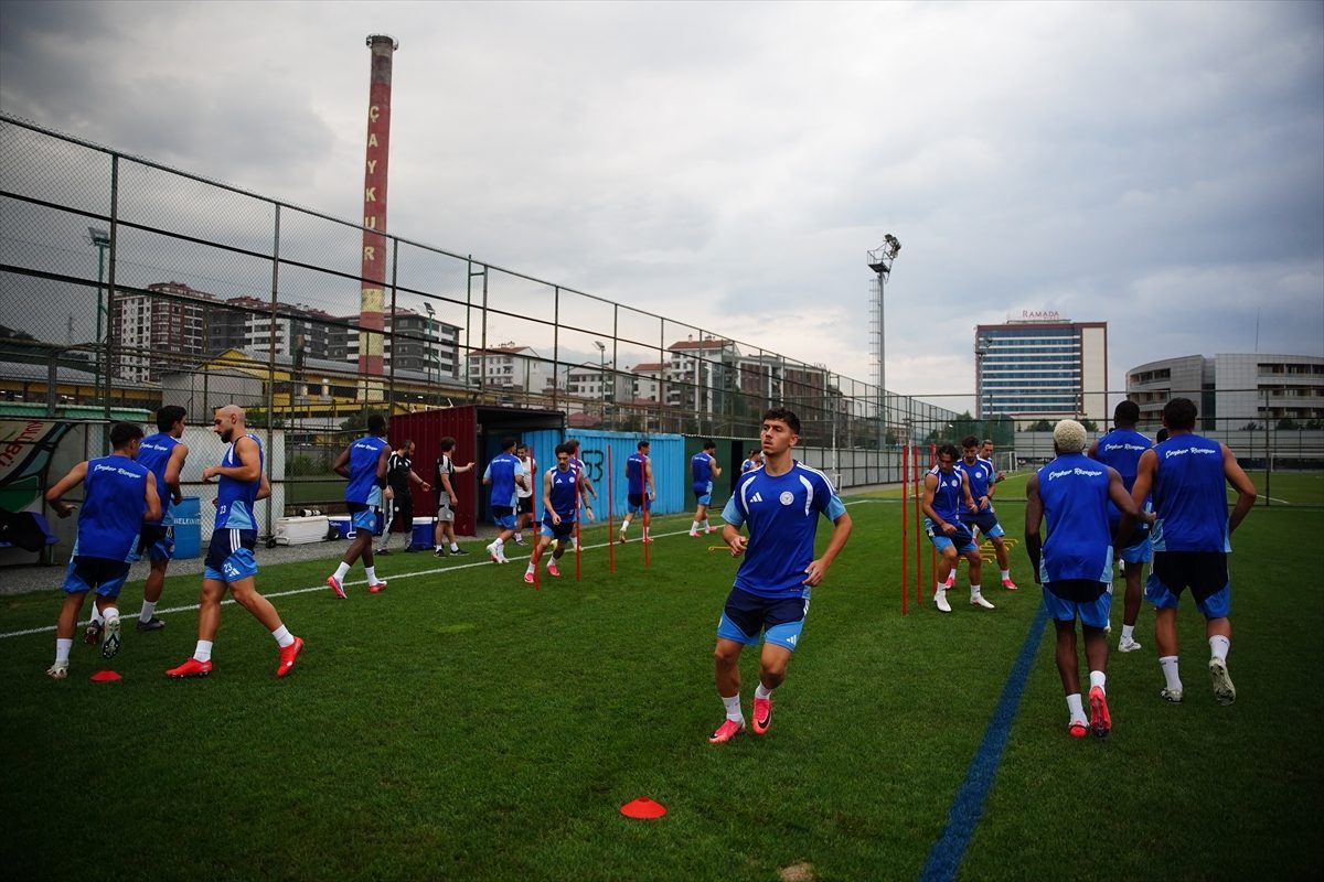 Çaykur Rizespor’da Konyaspor maçı hazırlıkları başladı