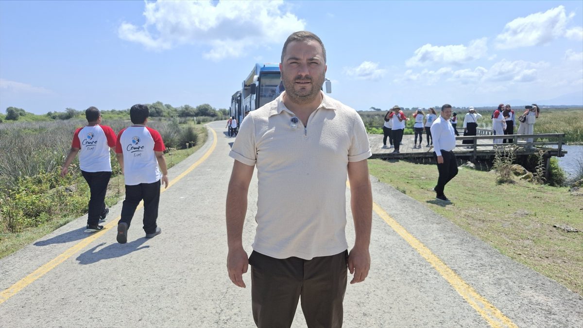 “Cemre Kamp”ın 6’ncı etabı Samsun Kızılırmak Deltası Kuş Cenneti’nde gerçekleştiriliyor