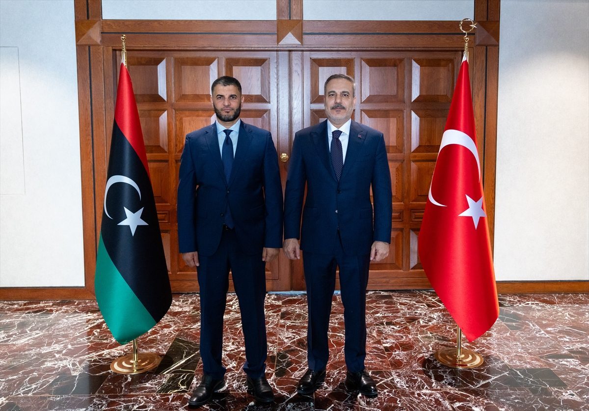 Dışişleri Bakanı Fidan, Libya İçişleri Bakanı Trablusi ile Ankara’da görüştü
