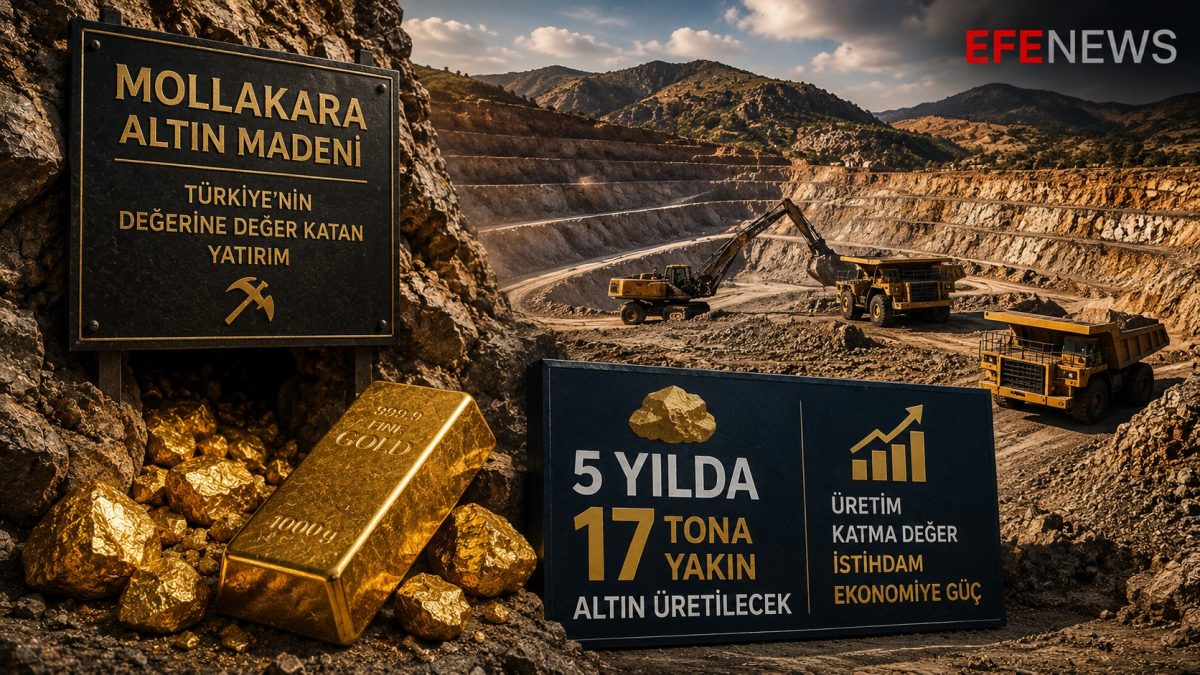 Cevdet Yılmaz Açıkladı: Mollakara’da 5 Yılda 17 Tona Yakın Altın Üretilecek