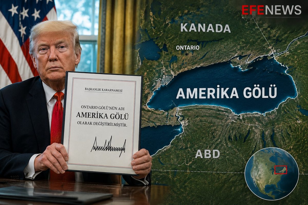 Trump’tan Dikkat Çeken Karar: Ontario Gölü’nün Adını “Amerika Gölü” Olarak Değiştirdi