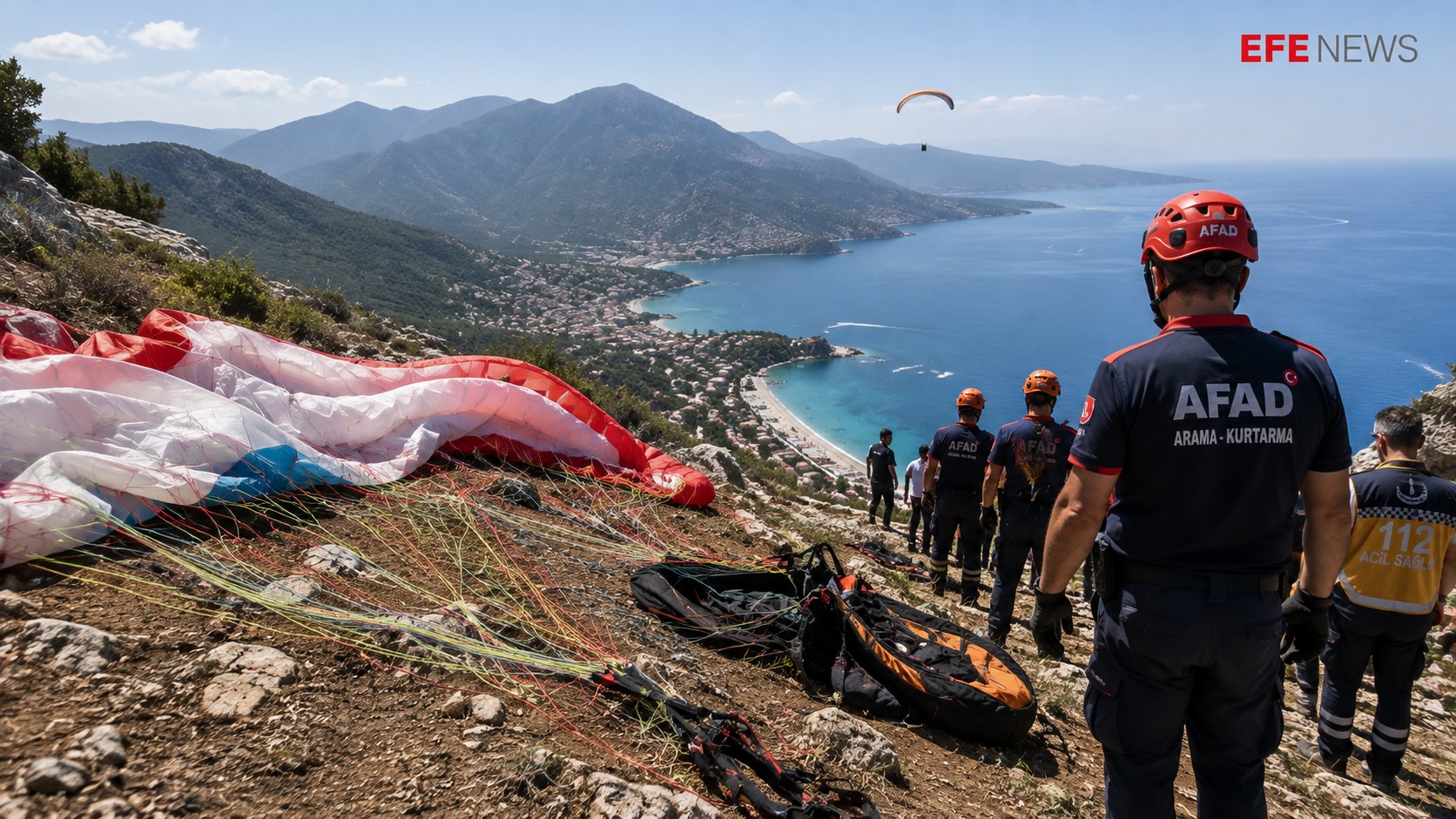Fethiye’de Yamaç Paraşütü Faciası: Pilot ve Çinli Turist Hayatını Kaybetti