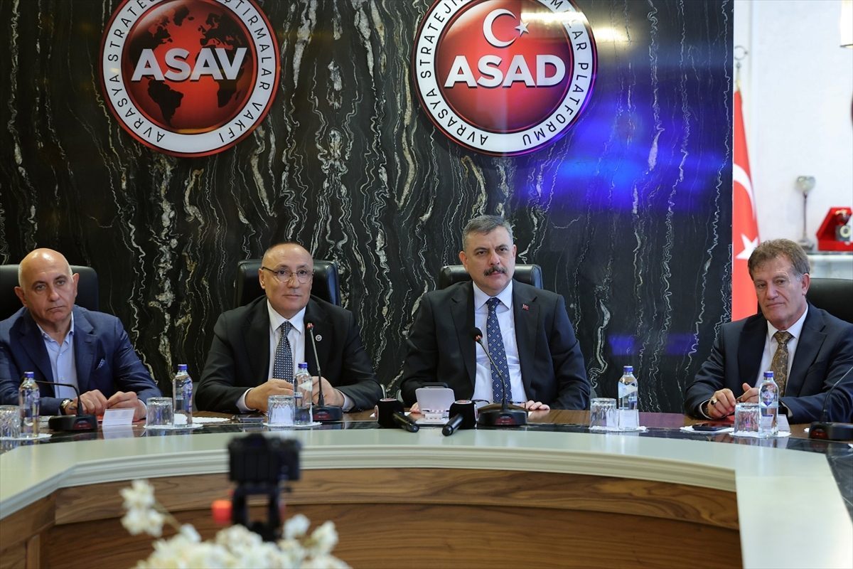 İçişleri Bakanı Çiftçi, Avrasya Stratejik Araştırmalar Vakfınca düzenlenen programa katıldı: