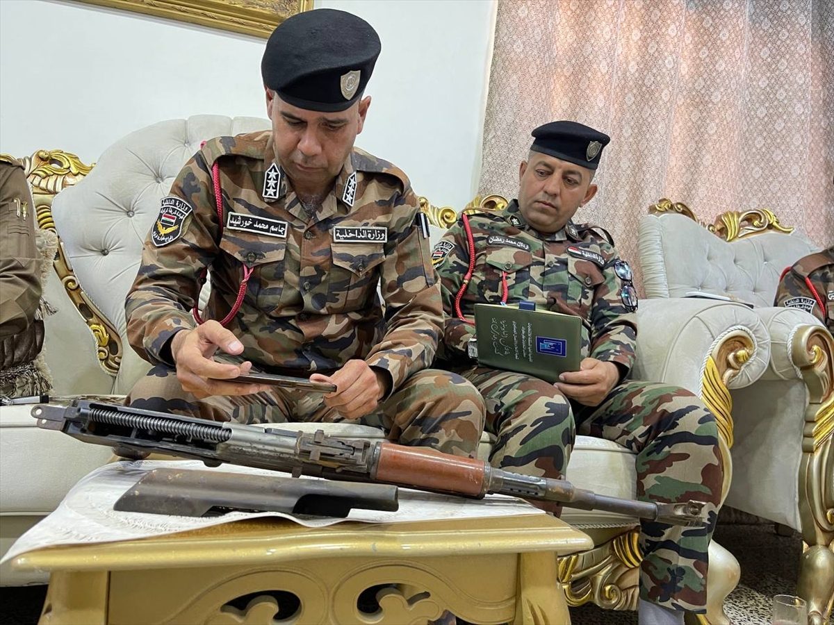 Irak’ın Kerkük kentinde 12 bin ruhsatsız silah kayıt altına alındı