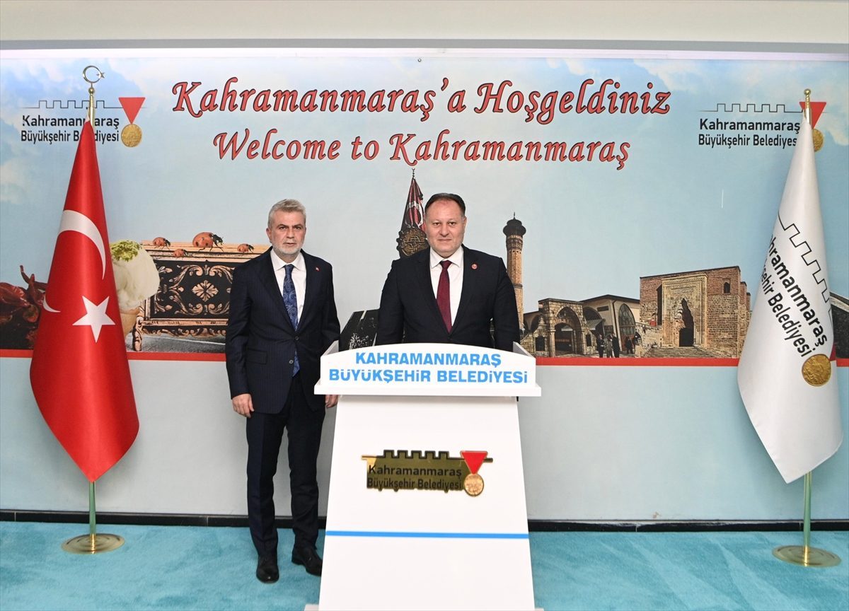 KKTC Cumhuriyet Meclisi Başkanı Öztürkler, Kahramanmaraş’ta ziyaretlerde bulundu