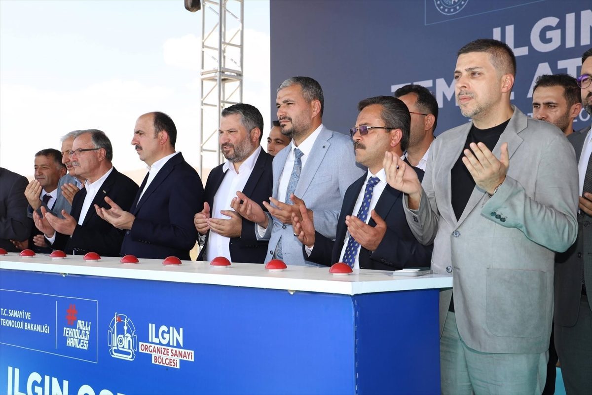 Konya’da Ilgın Organize Sanayi Bölgesi’nin altyapı temeli atıldı