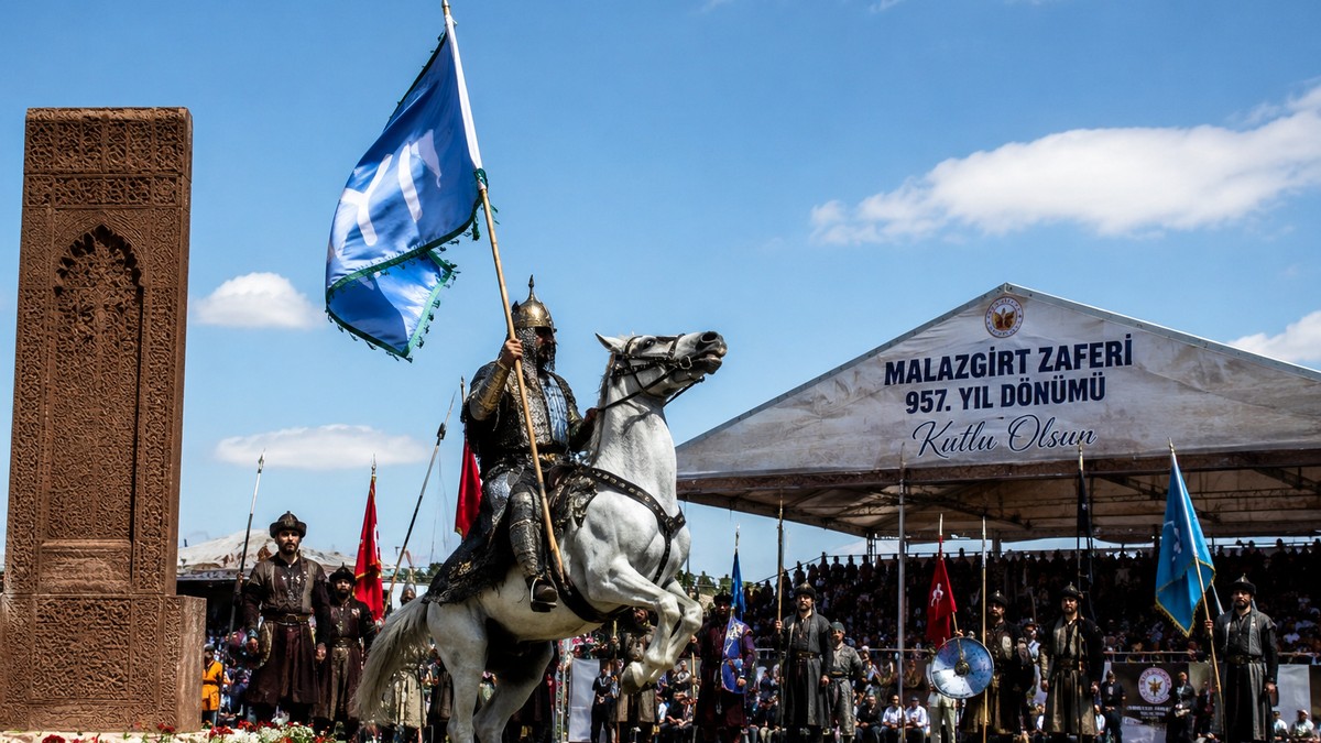 Ahlat’ta Malazgirt Zaferi’nin 955. Yılı Coşkusu Başladı